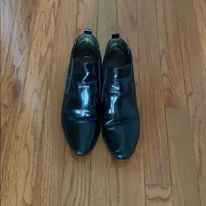 Isabel Marant Black Patent Leather Ankle Boots